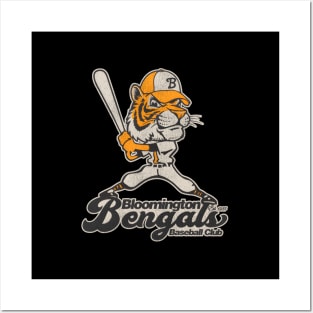 Bloomington Bengals Baseball Team Posters and Art